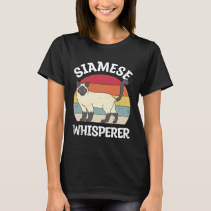 Siamees Fluisterende Kat Huisdieren Katten Eigenaa T-shirt