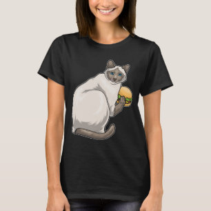 Siamees kaasburger t-shirt