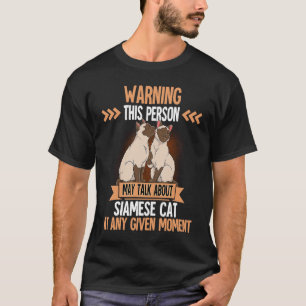 Siamees Kat 8 T-shirt