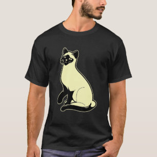 Siamees Kat Geschenk T-shirt