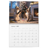 Siamees Kat Kalender (Jan 2027)