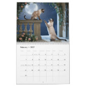 Siamees Kat Kalender (Feb 2027)
