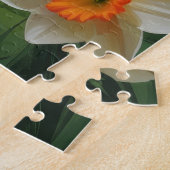 Siamees Kat Lentebloemen Schilderij Legpuzzel (Zijkant)