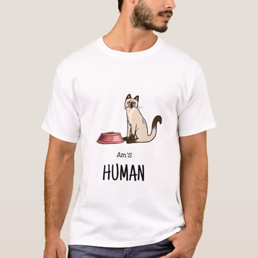 Siamees Kat T-shirt (Voorkant)