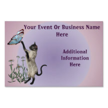 Siamees Kat Vlinder Bedrijvigheid Of Evenement