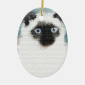 Siamees Keramisch Ornament (Voorkant)