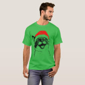Siamees Kerstkat T-shirt (Voorkant volledig)