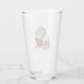 Siamees Rendier Kerstmis Siamees Kat Liefhebber Ca Glas (Achterkant)