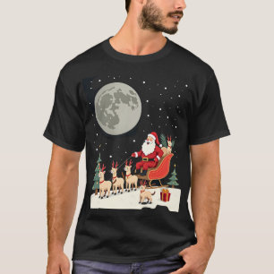Siamees Rendier Kerstmis Siamees Kat Liefhebber Ca T-shirt