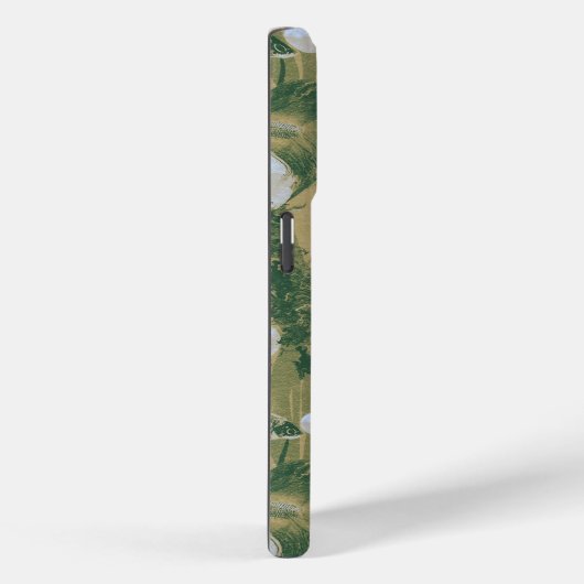 Siamees vechtende vis groen Case-Mate iPhone case (Achterkant / Rechts)