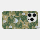 Siamees vechtende vis groen Case-Mate iPhone case (Achterkant (horizontaal))