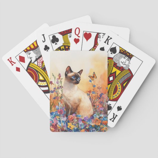 Siamese 1 - Speelkaarten (Achterkant)