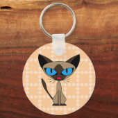 Siamese als u Sleutelhanger wilt (Voorkant)
