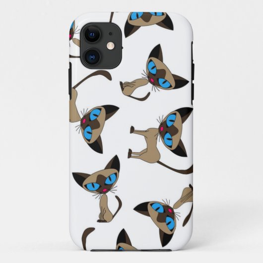 Siamese als u wilt afdrukken Case-Mate iPhone case (Achterkant)