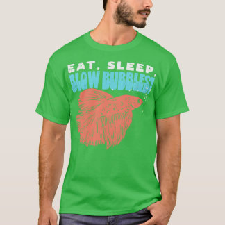Siamese betta Fish Splendens Gift Idea T-shirt