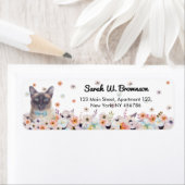 Siamese Black Face Cat Etiket (Insitu)