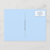 Siamese Blue Eyed Cat Face Graphic Art Briefkaart (Achterkant)