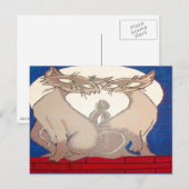 Siamese Briefkaarten (Voorkant / Achterkant)