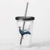 Siamese cartoon acryl drinkbeker (Achterkant)