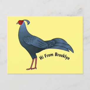 Siamese cartoon briefkaart