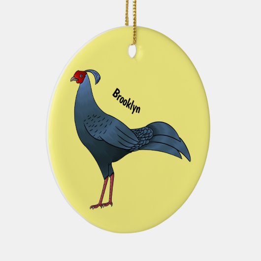 Siamese cartoon keramisch ornament (Rechts)