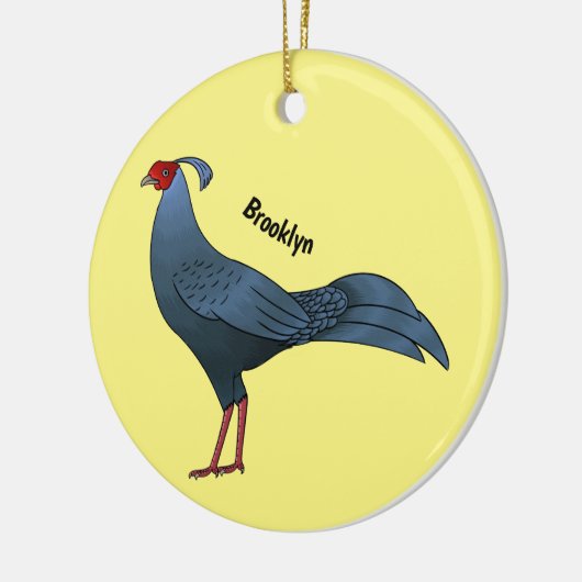 Siamese cartoon keramisch ornament (Links)