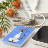 Siamese Cartoon Sleutelhanger (Voorkant Rechts)