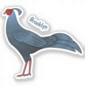 Siamese cartoon sticker (Voorkant)