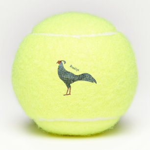 Siamese cartoon tennisballen