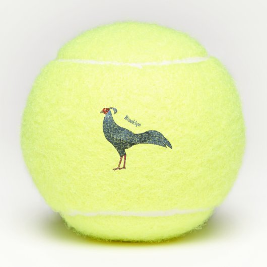 Siamese cartoon tennisballen (Voorkant)