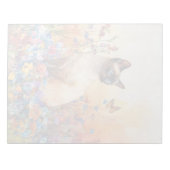 Siamese Cat 1 - 11" x 8,5" Notitieblok (Voorkant)