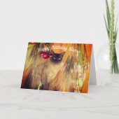 Siamese Cat 3 Personalized Birthday Kaart (Voorkant)