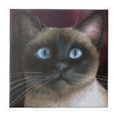 Siamese Cat 548 Tegeltje (Voorkant)
