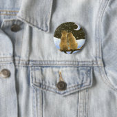 Siamese Cat 584 Ronde Button 5,7 Cm (In situ)