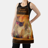 Siamese Cat Animal Art gepersonaliseerd Schort (Insitu)