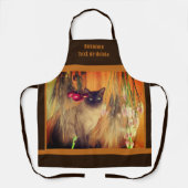 Siamese Cat Animal Art gepersonaliseerd Schort (Voorkant)