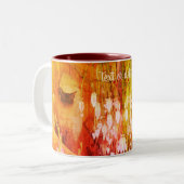 Siamese Cat Animal Art gepersonaliseerd Tweekleurige Koffiemok (Voorkant links)