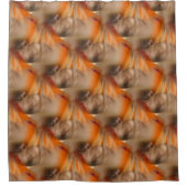 Siamese Cat Animal Pattern Douchegordijn (Voorkant)