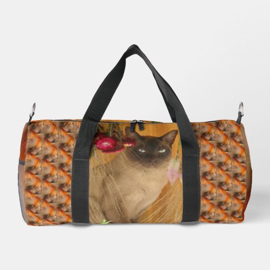 Siamese Cat Animal Pattern Plunjezak (Achterkant)