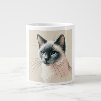Siamese Cat Art mok - Schattige Pet Lover Gift