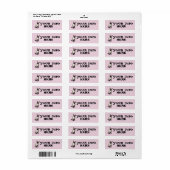 SIAMESE CAT ART RETURN ADRES ETIKETTERS ETIKET (Full Sheet)