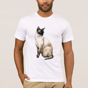 "Siamese Cat" Art Shirt