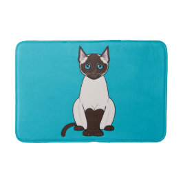 Siamese Cat Badmat