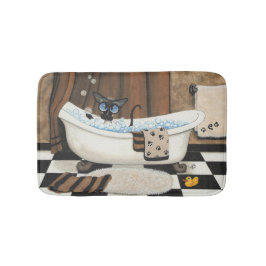 Siamese Cat Bath van Bihrle Badmat