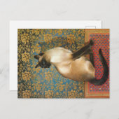 SIAMESE CAT-BETALING  BRIEFKAART (Voorkant / Achterkant)