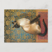 SIAMESE CAT-BETALING  BRIEFKAART (Voorkant)