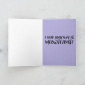 SIAMESE CAT BIRTHDAY-WENSKAARTEN KAART (Binnen)