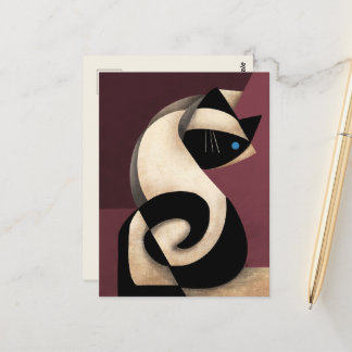 Siamese Cat Briefkaart