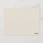 siamese cat-briefkaart briefkaart (Achterkant)