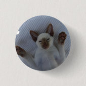 Siamese cat button (Voorkant)